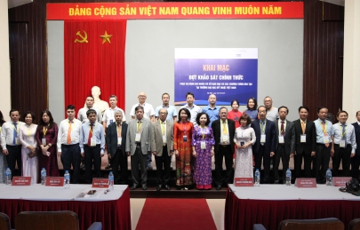 KHAI MẠC KHẢO SÁT CHÍNH THỨC ĐÁNH GIÁ NGOÀI CƠ SỞ ĐÀO TẠO VÀ 04 CHƯƠNG TRÌNH ĐÀO TẠO TRÌNH ĐỘ THẠC SĨ VÀ ĐẠI HỌC CỦA TRƯỜNG ĐẠI HỌC MỸ THUẬT VIỆT NAM